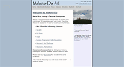 Desktop Screenshot of makoto-do.com